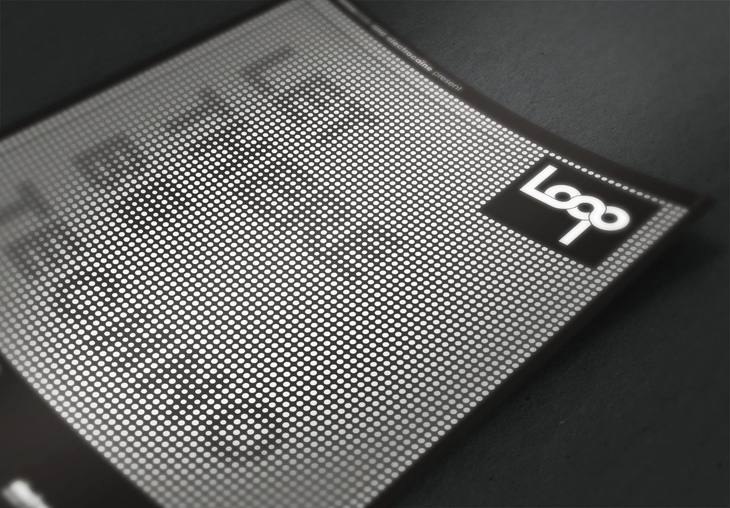 LOOP Techno — landscape poster